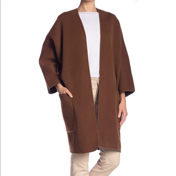 Vince Jackets & Blazers - NWT Vince Reversible Wool Cardigan Coat